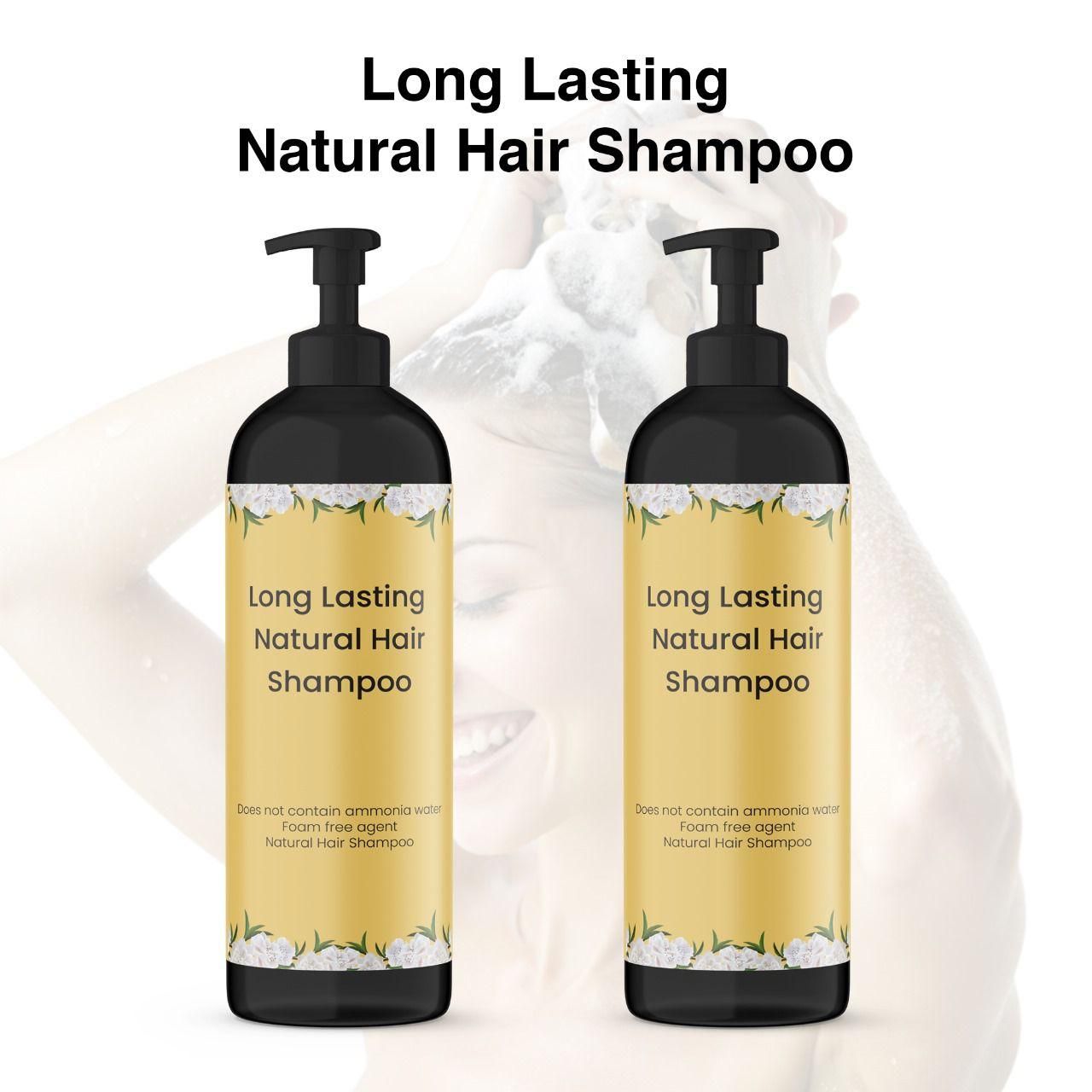Long Lasting Natural Hair Dye Shampoo 100ML (Pack of 2)