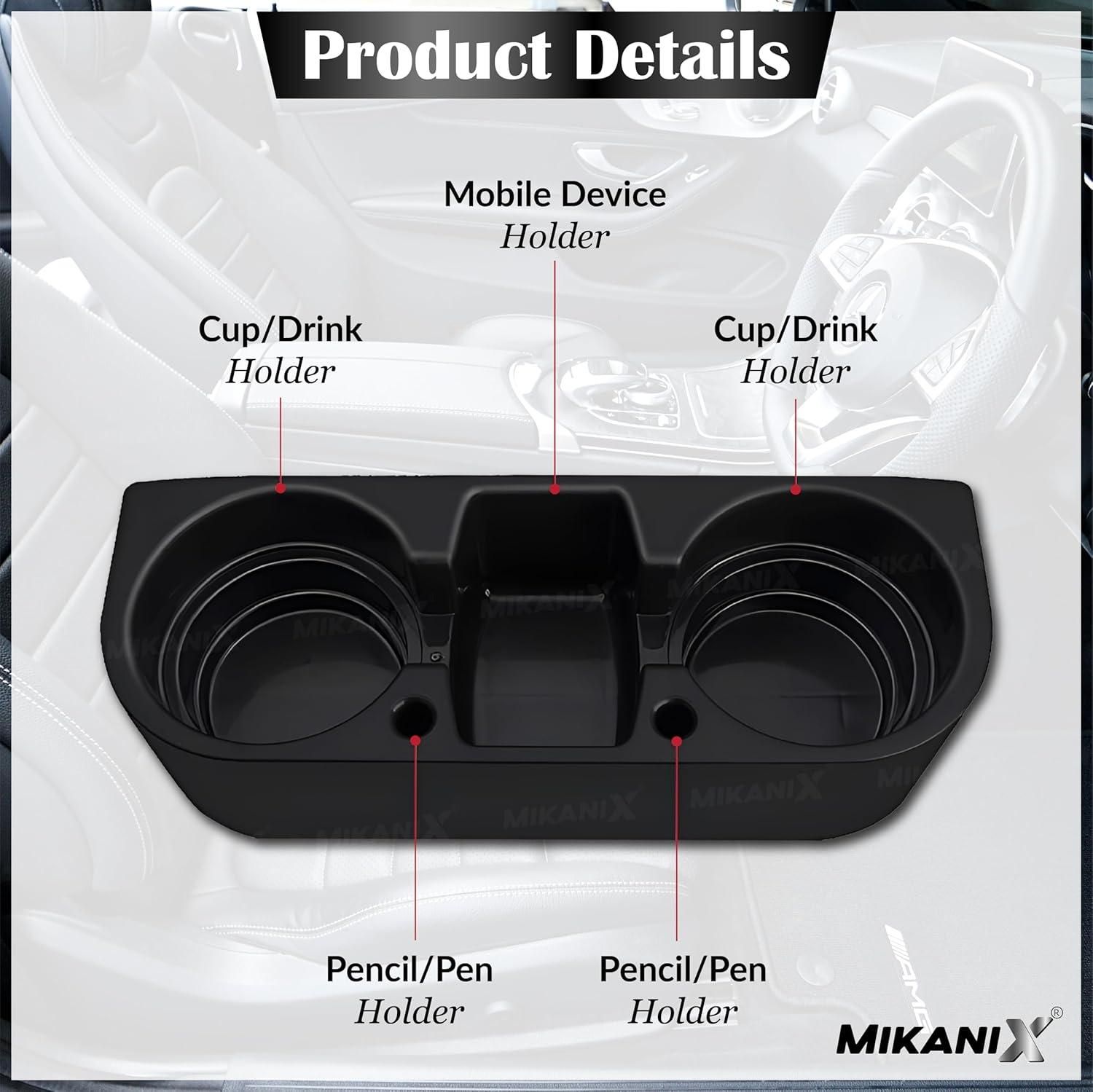 Multifunctional Car Cup Holder & Mobile Device Organizer